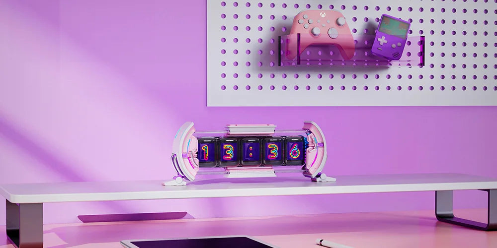 Gaming Digital Clock Diy Screen Control