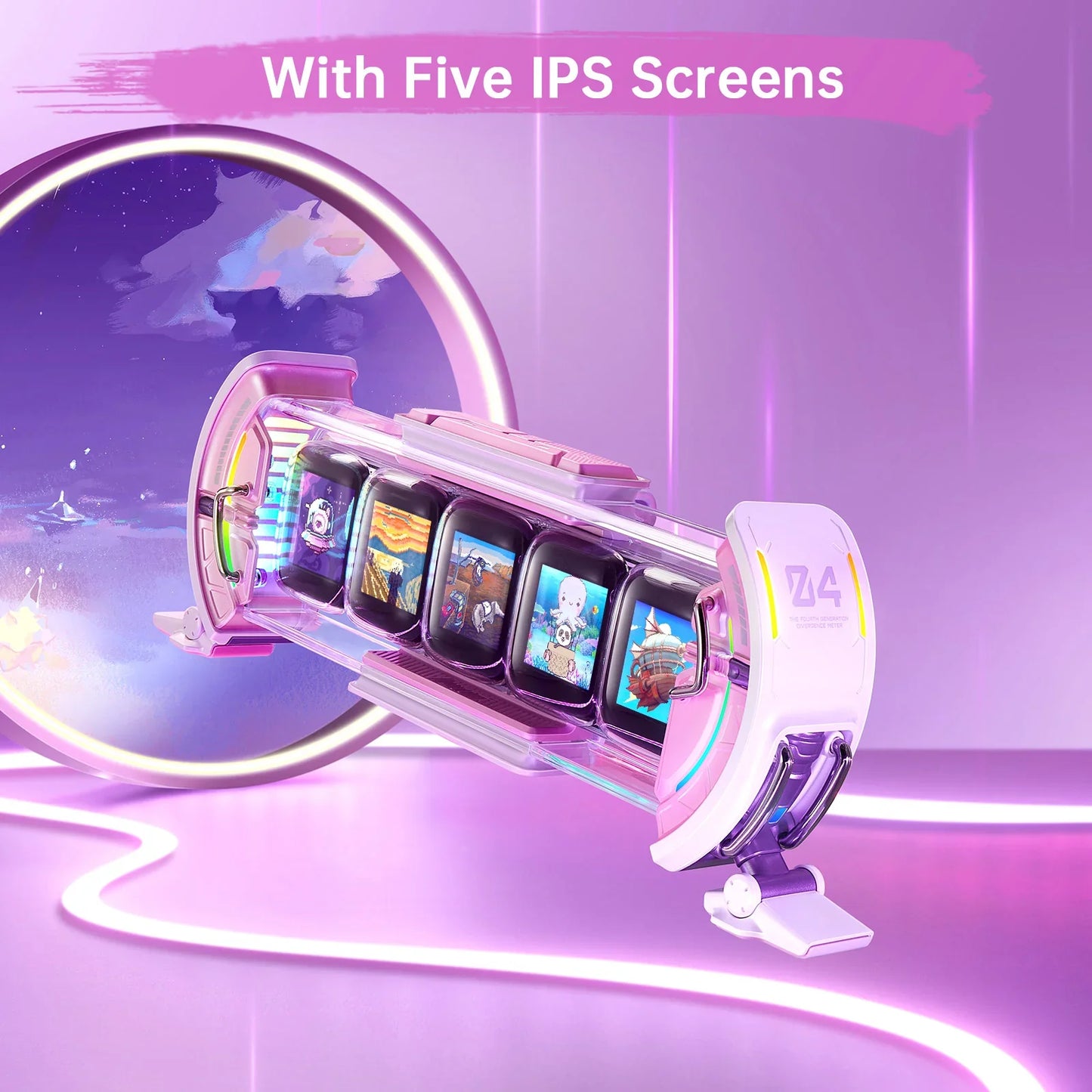 Gaming Digital Clock Diy Screen Control