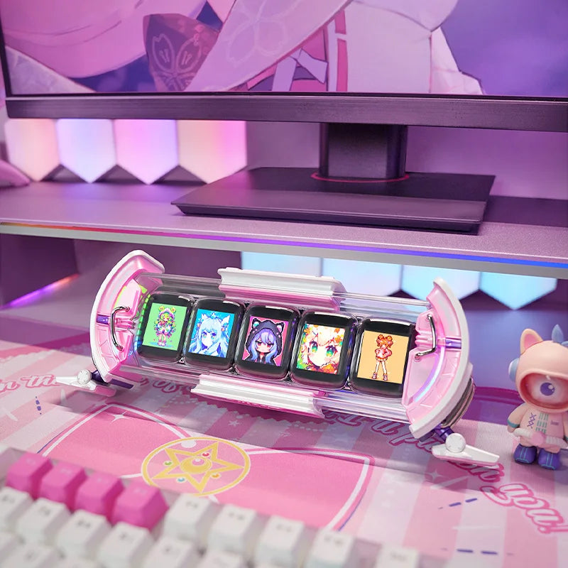 Gaming Digital Clock Diy Screen Control