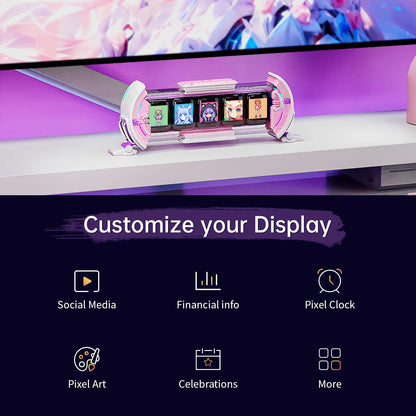 Gaming Digital Clock Diy Screen Control